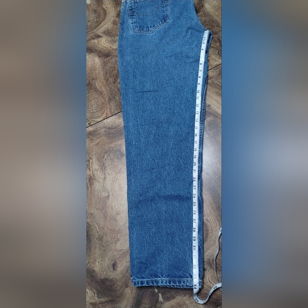 Carhartt Men's Blue Denim Jeans (36X34) - Picture 4 of 10